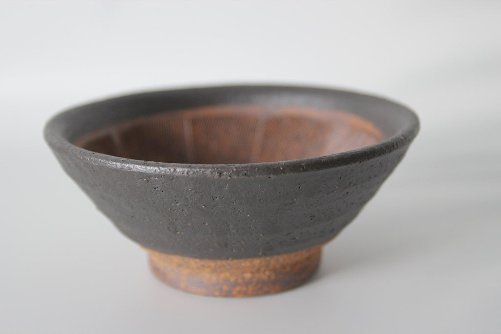 Handmade Ceramic Mortar SMALL: Japanese Spice Grinding Bowl