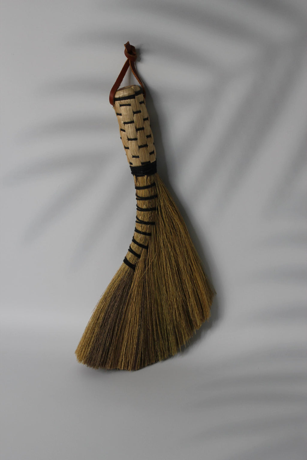Handmade Tiger Grass Broom | Natural Soft Broom with Eucalyptus Handle | Eco-Friendly Home Cleaning Tool