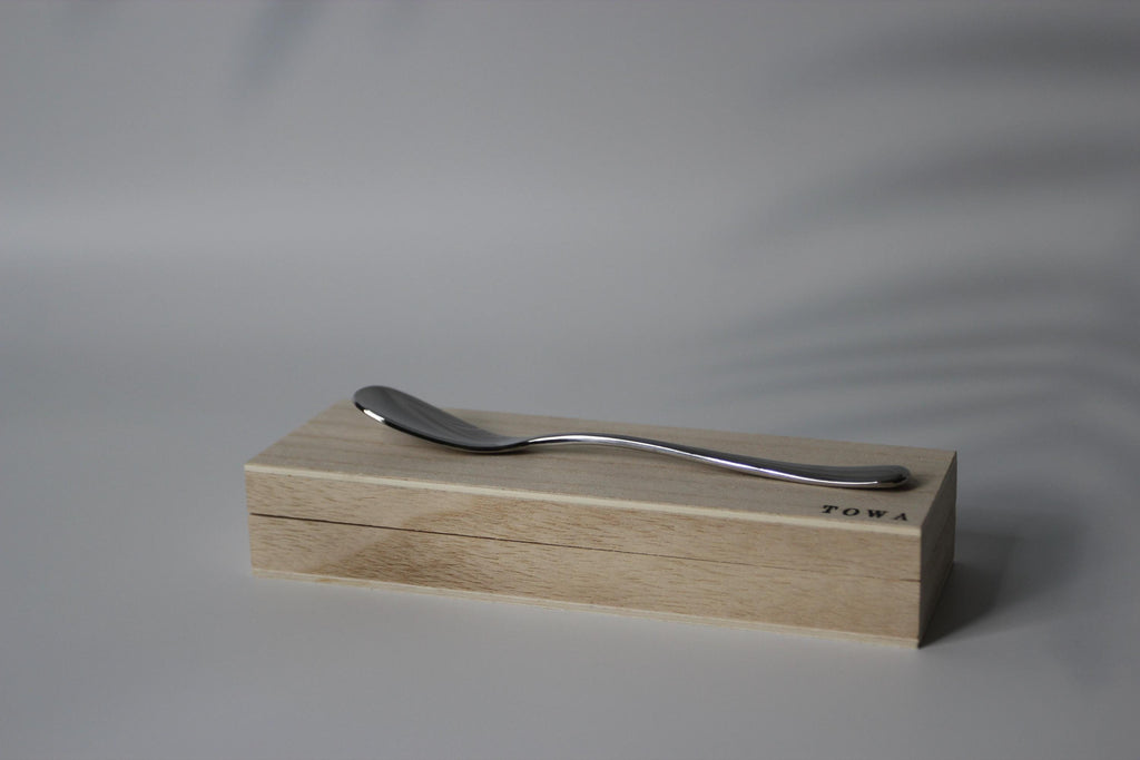 Handmade Japanese Dessert Cutlery Set | 18-8 Stainless Steel | Gift Box from Tsubame-Sanjo Niigata