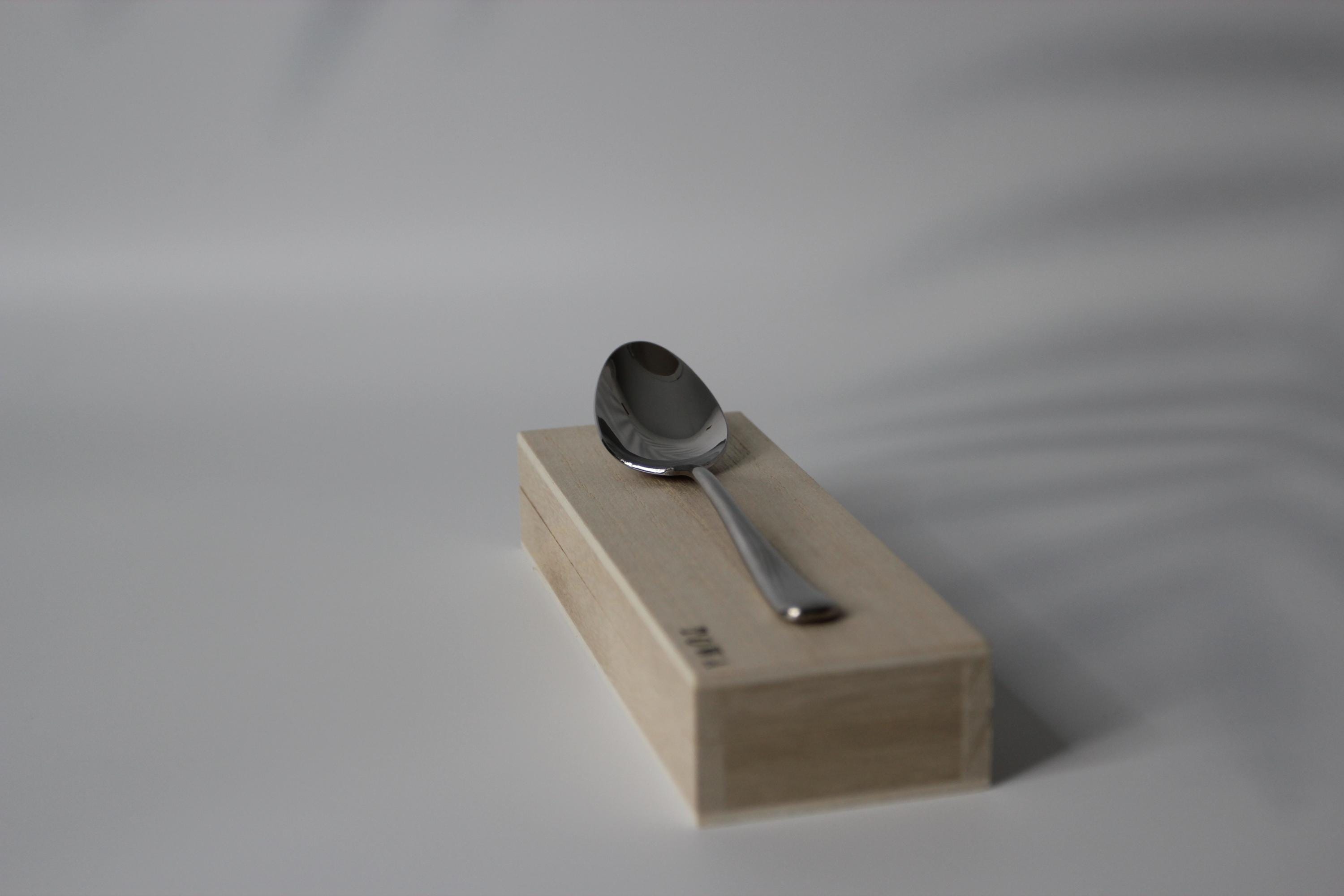 Handmade Japanese Dessert Cutlery Set | 18-8 Stainless Steel | Gift Box from Tsubame-Sanjo Niigata