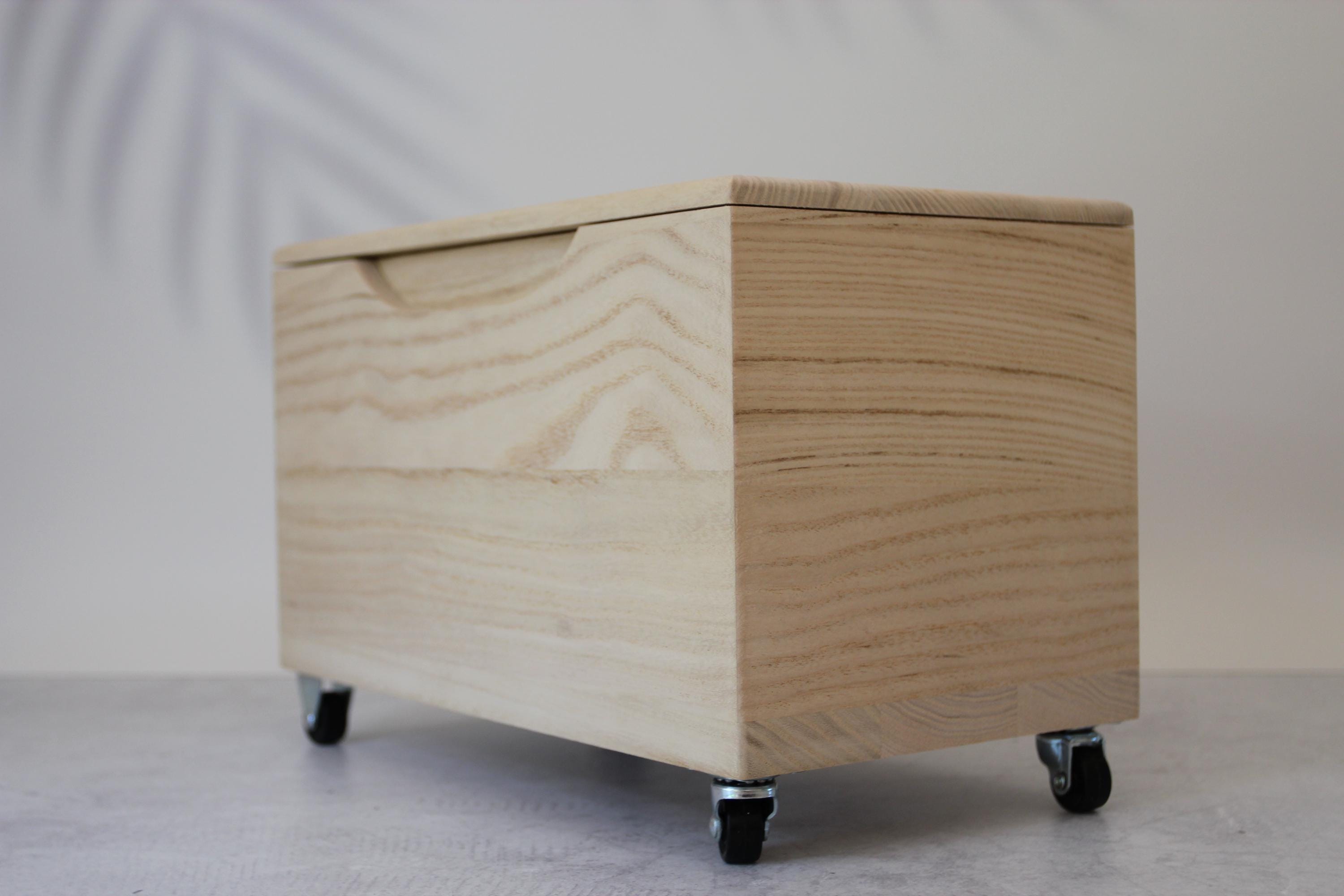 Handmade Paulownia Wood Rice Bin | Japanese Kitchen Storage, 5kg