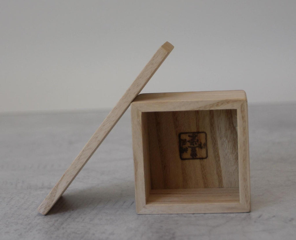 Handmade Paulownia Wood Rice Bin | Japanese Kitchen Storage, 5kg