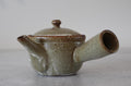 Shigaraki Ware Japanese Teapot | Kiln-Changed Deep Kyusu 300ml | Handmade Clay Teapot Made in Japan