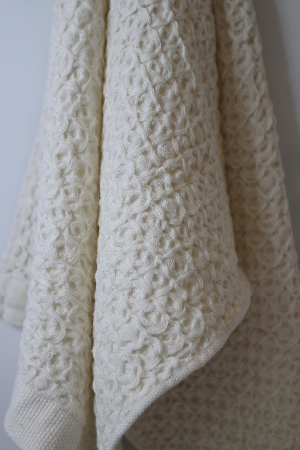 Cotton Linen Waffle Hand Towel  Imabari Japanese Towel, Made in Japan
