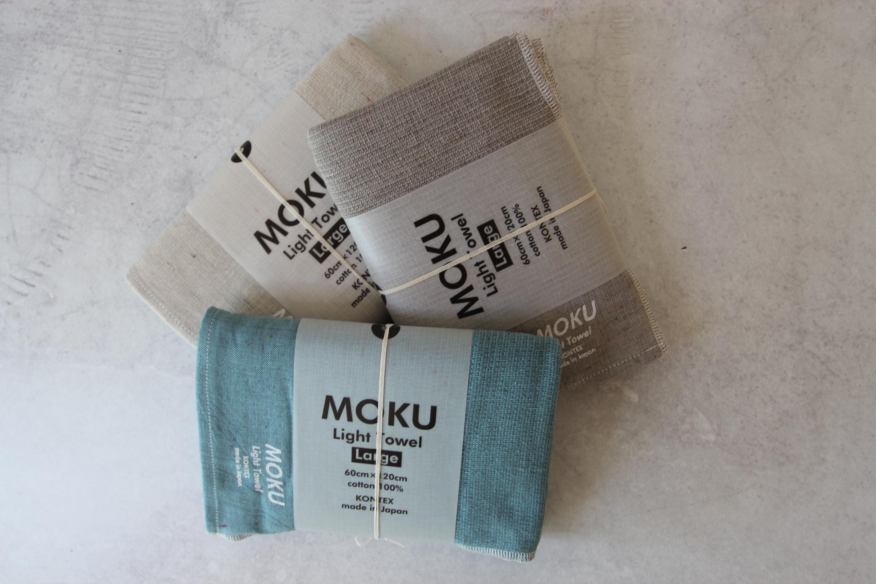 Moku Light Towel Large  Japanese Cotton Quick Dry Towel