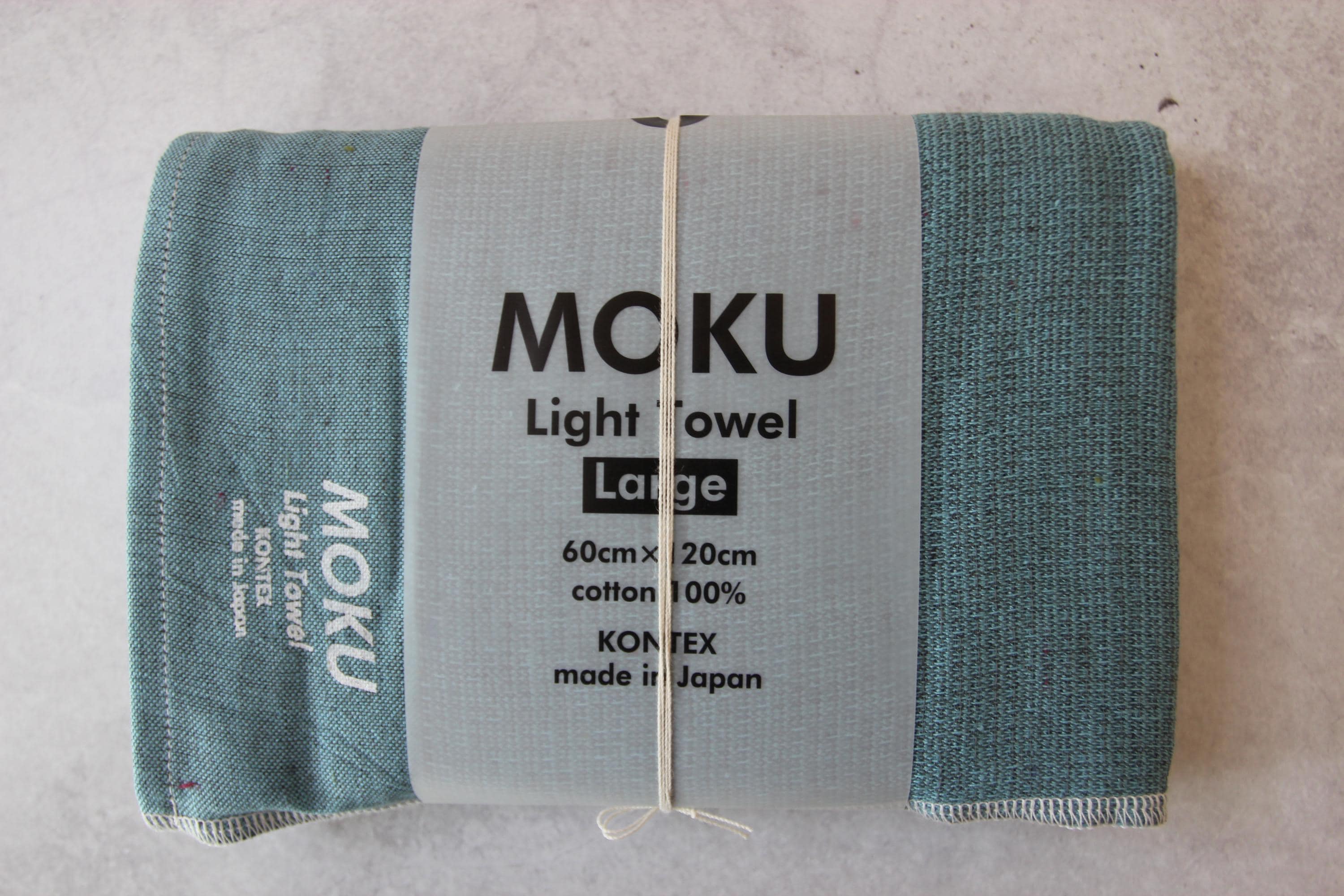 Moku Light Towel Large  Japanese Cotton Quick Dry Towel