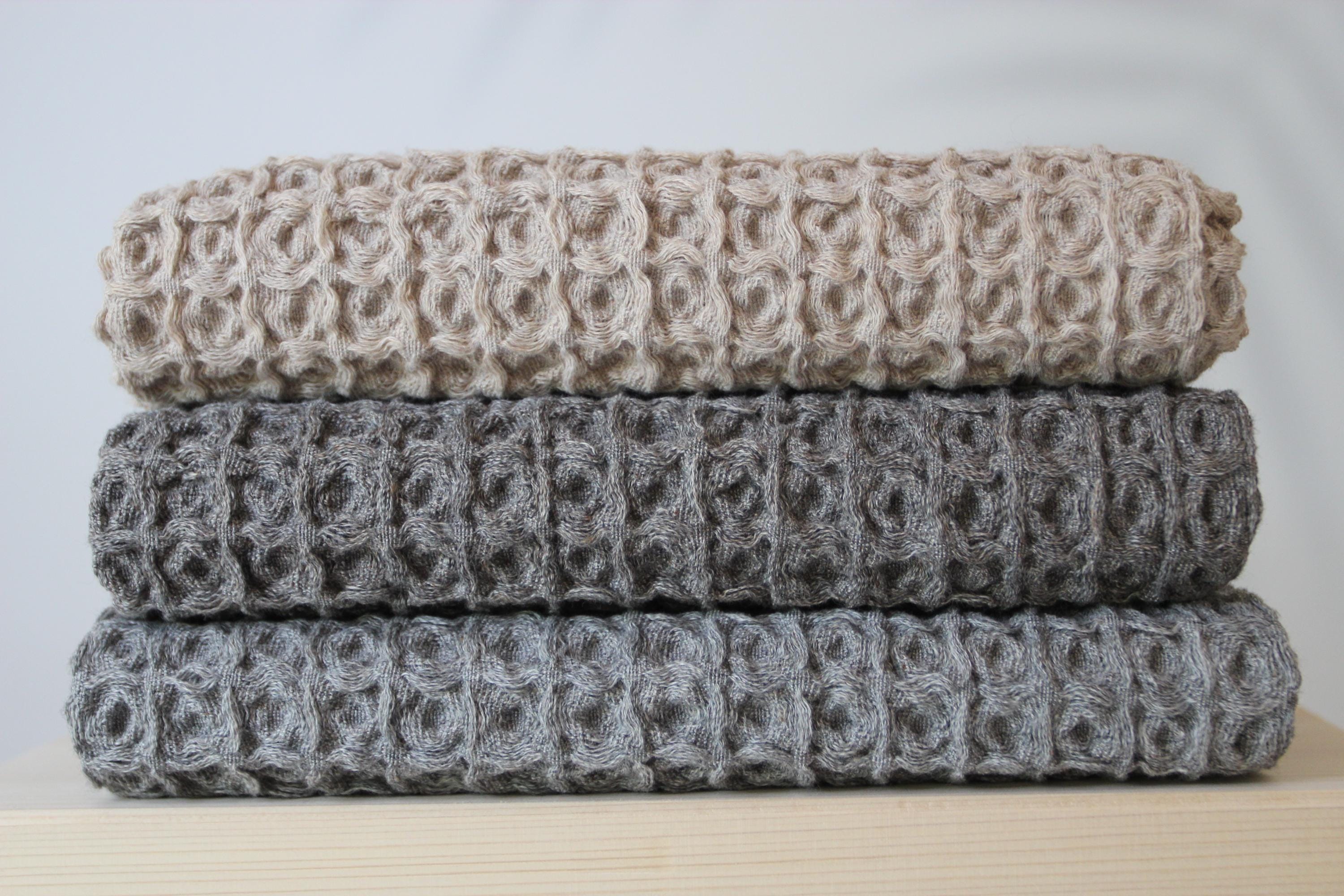 Brera Waffle Bath Towel (Extra Large) Imabari Japanese Cotton Towel