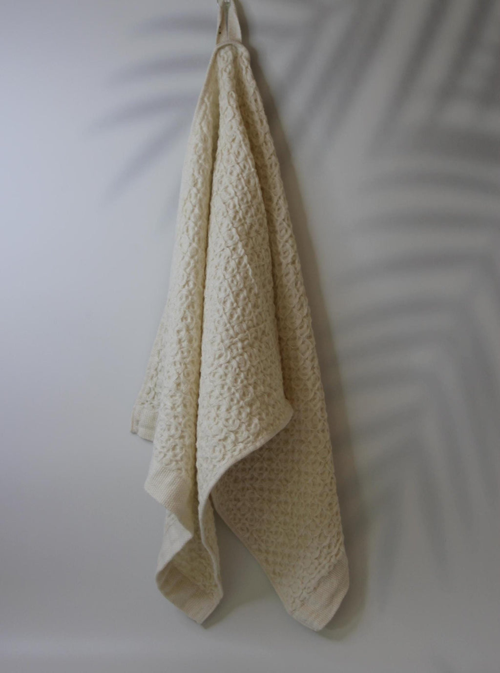 Cotton Linen Waffle Hand Towel  Imabari Japanese Towel, Made in Japan