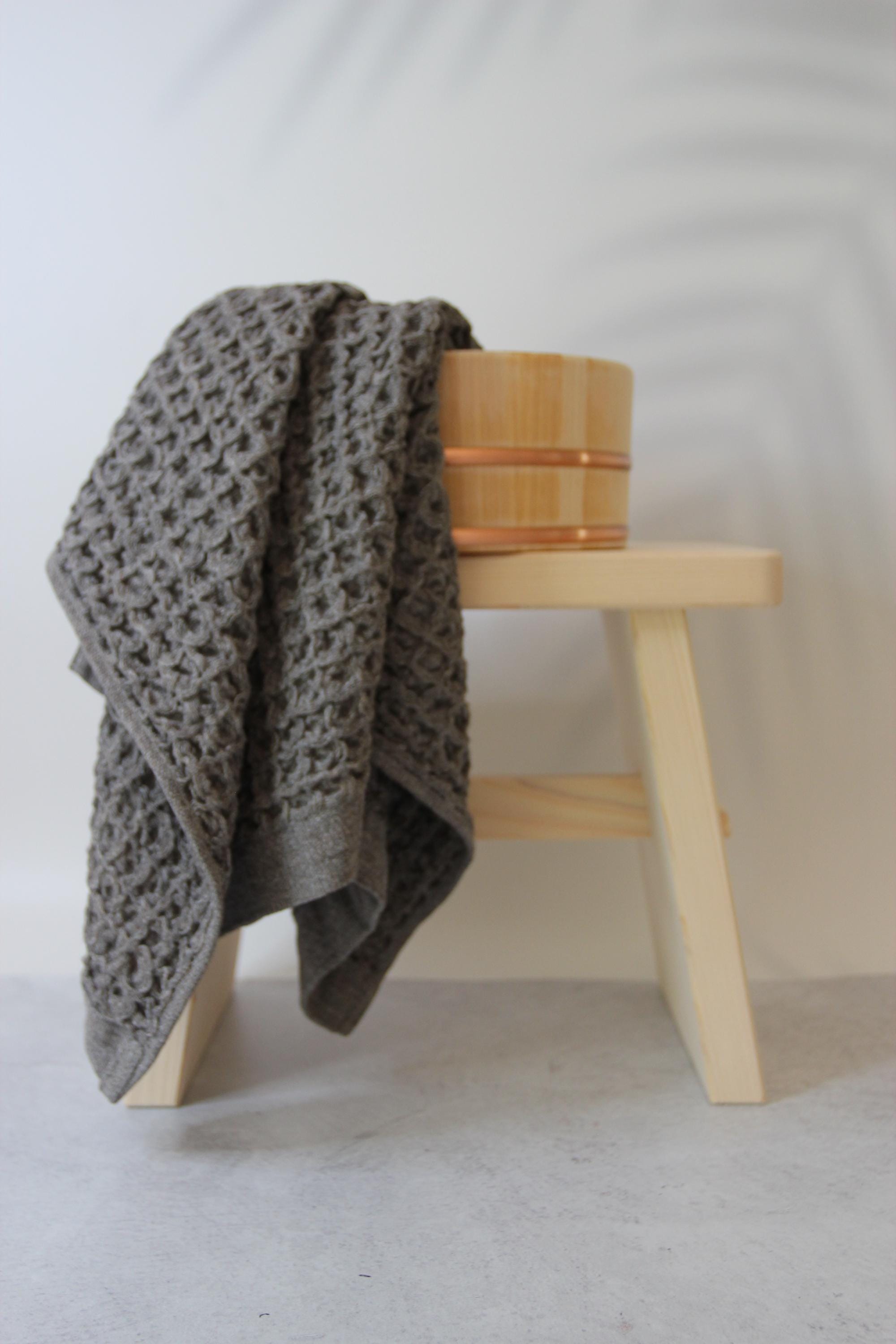 Brera Waffle Bath Towel (Extra Large) Imabari Japanese Cotton Towel