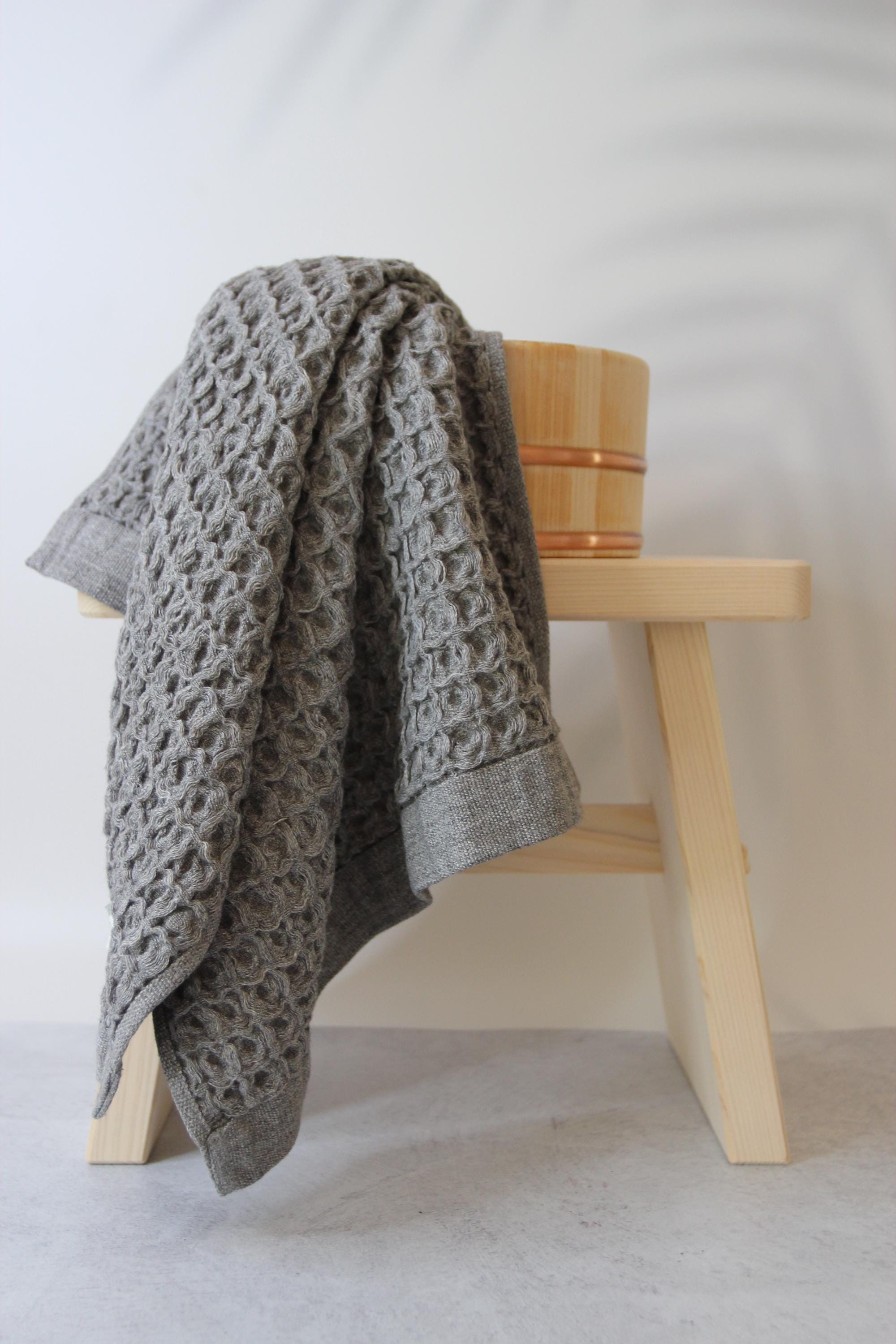 Brera Waffle Bath Towel (Extra Large) Imabari Japanese Cotton Towel