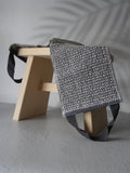 Japanese Nuno Tawashi Body Wash Towel  Exfoliating Back Scrubber, Binchotan Charcoal, Eco-Friendly Bath Cloth