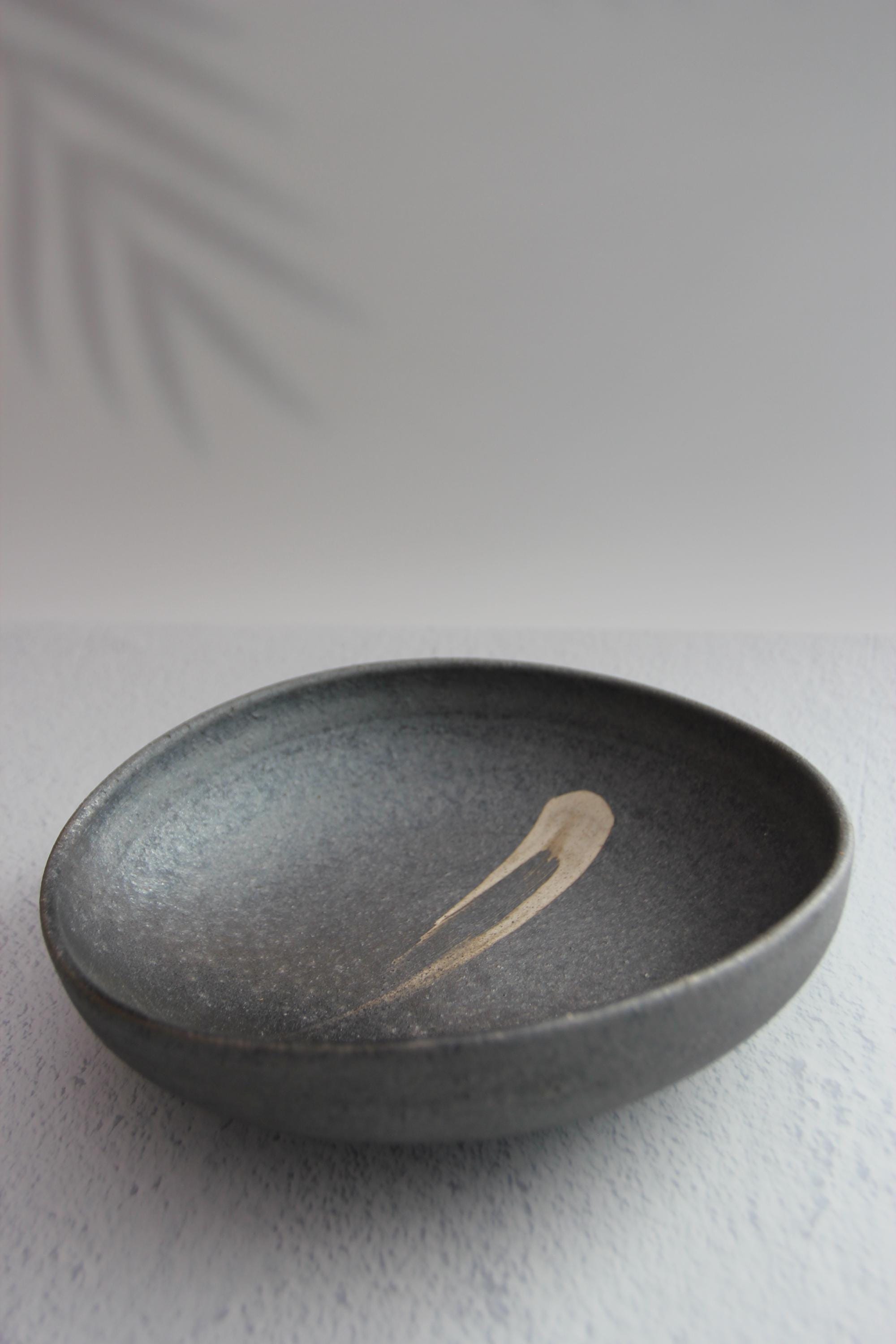 Shigaraki Ware Ceramic Bowl: Rustic Japanese Pottery, Made in Japan