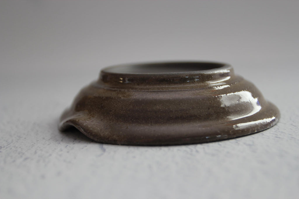 Handmade Minoru Touki Ceramic Grater  Japanese Garlic, Ginger & Wasabi Grater  Small Pottery Kitchen Tool