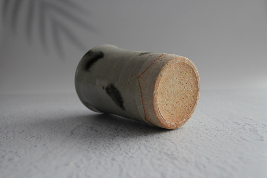 Handmade Shigaraki Ware Tea Cup: Japanese Ceramic Tumbler, 250ml