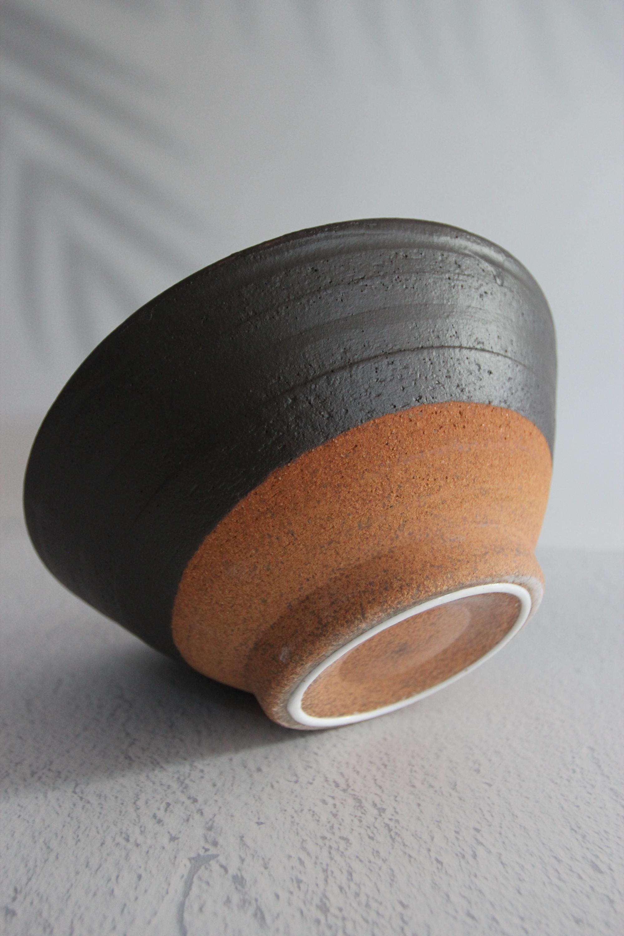 Handmade Ceramic Mortar LARGE: Japanese Spice Grinding Bowl