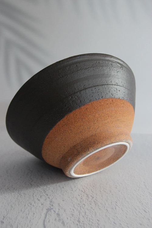 Handmade Ceramic Mortar LARGE: Japanese Spice Grinding Bowl