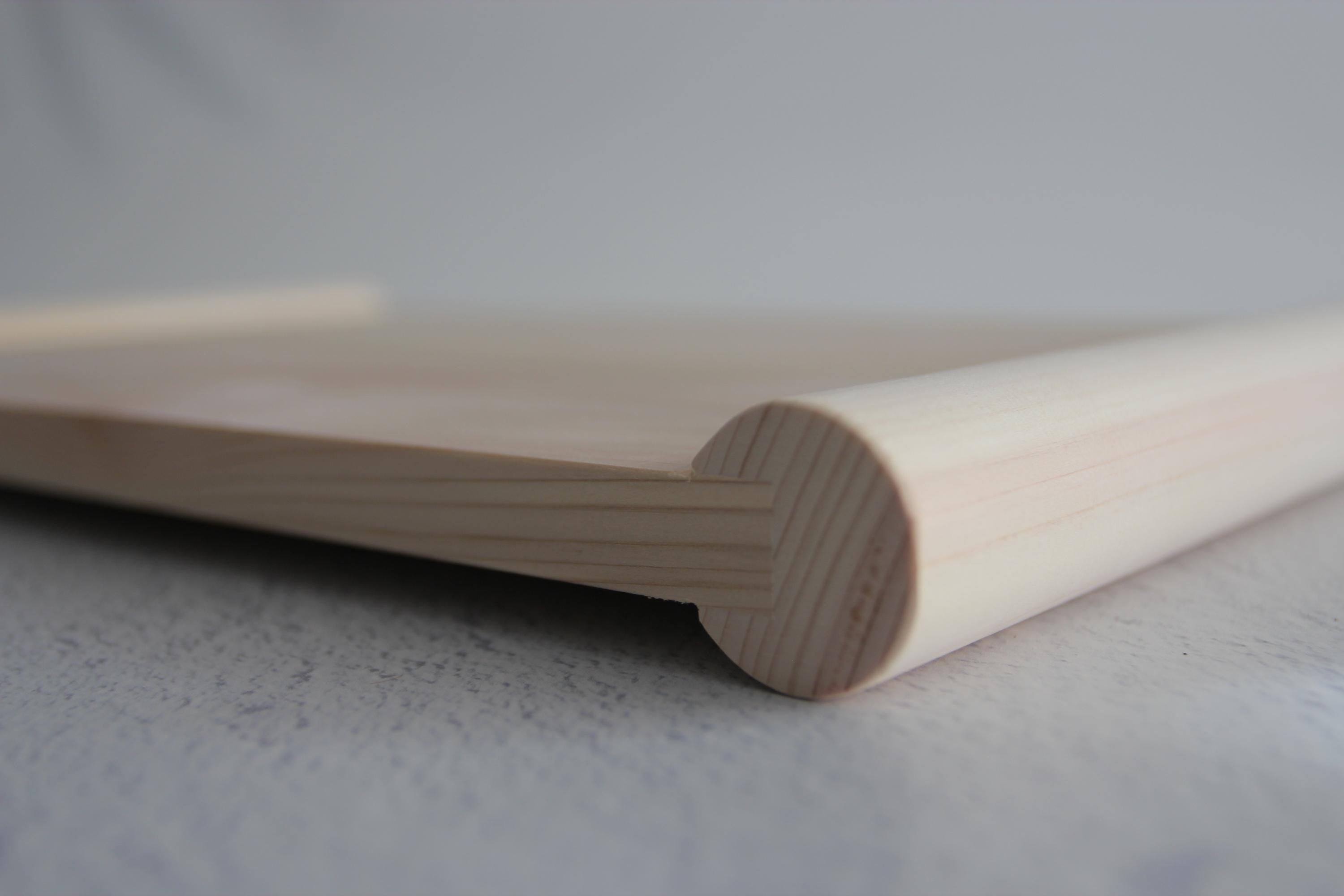 Made in Japan Hinoki Floating Cutting Board | Reversible Wooden Chopping Board with Raised Cleats | Available 3 Sizes