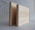 Made in Japan Hinoki Floating Cutting Board | Reversible Wooden Chopping Board with Raised Cleats | Available 3 Sizes