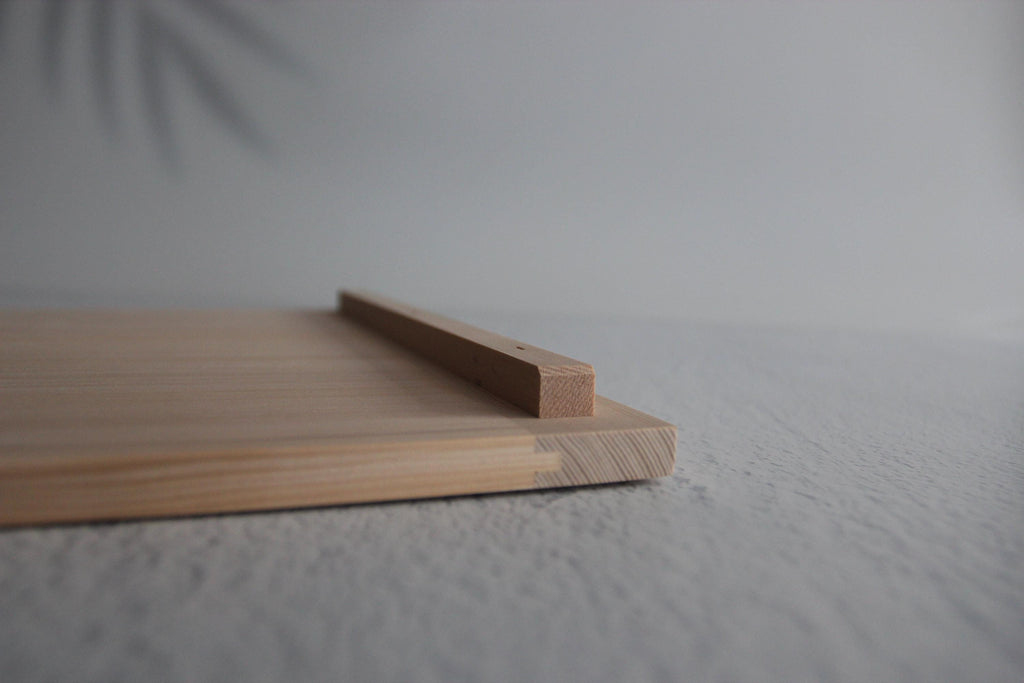 Wooden Dumpling Box with Lid | Japanese Spruce Gyoza Tray, Stackable Pasta Keeper