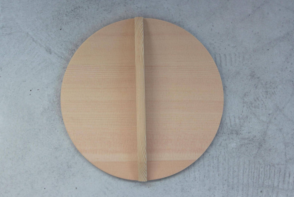 Japanese Wooden Drop Lid (Otoshibuta) | Simmer Lid | Spruce Wood | Made in Japan | 16cm, 18cm, 20cm