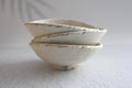 Handmade Shigaraki Ware Bowl: Ishime-Kohiki Glazed Japanese Pottery