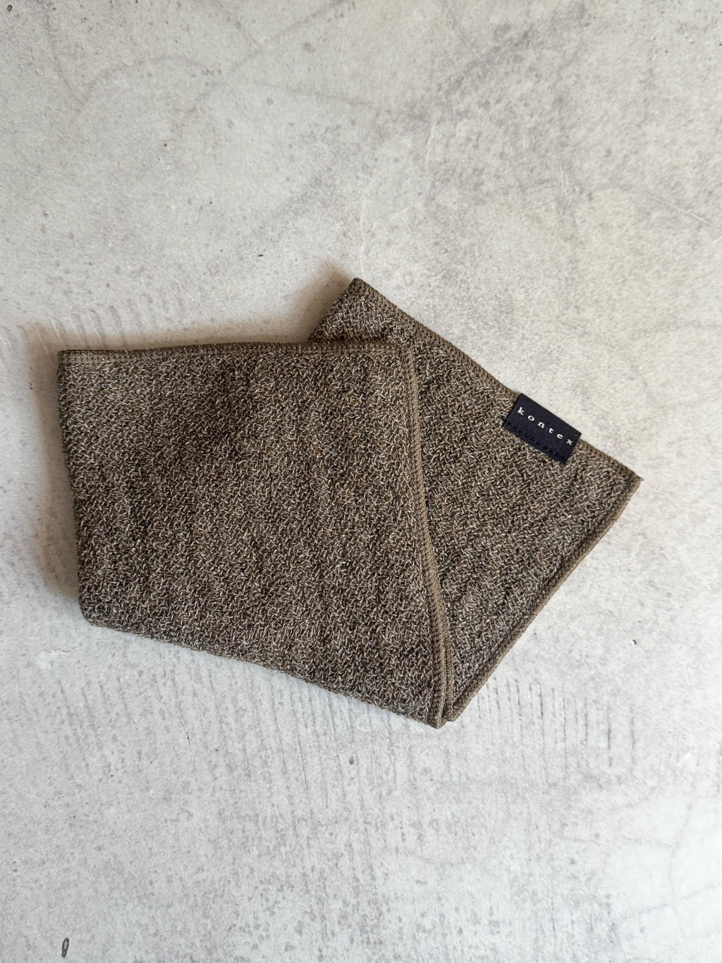 LANA 100% Cotton Handkerchief | Made in Japan, Reusable Pocket Square (23 x 23 cm)