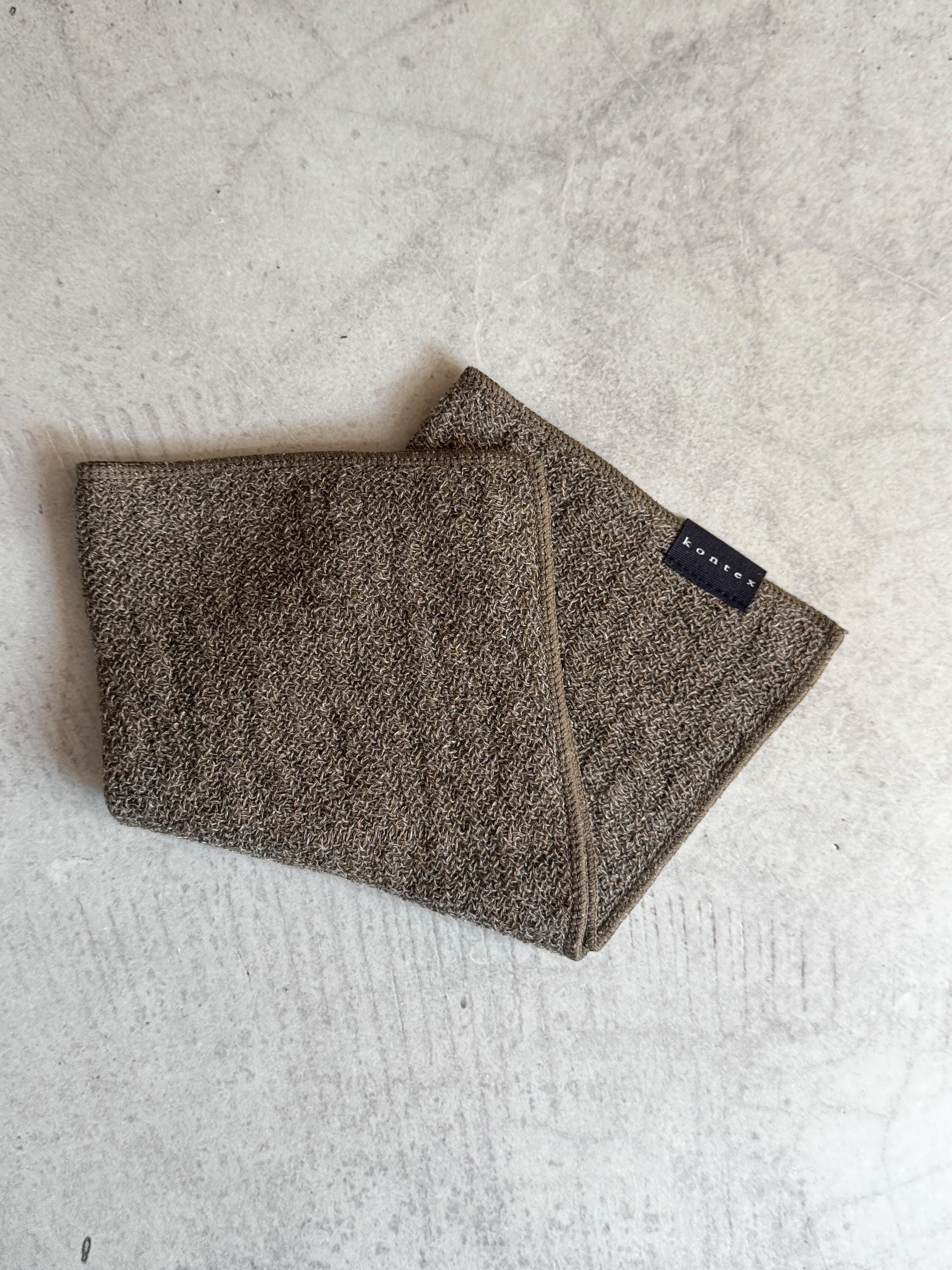 LANA 100% Cotton Handkerchief | Made in Japan, Reusable Pocket Square (23 x 23 cm)