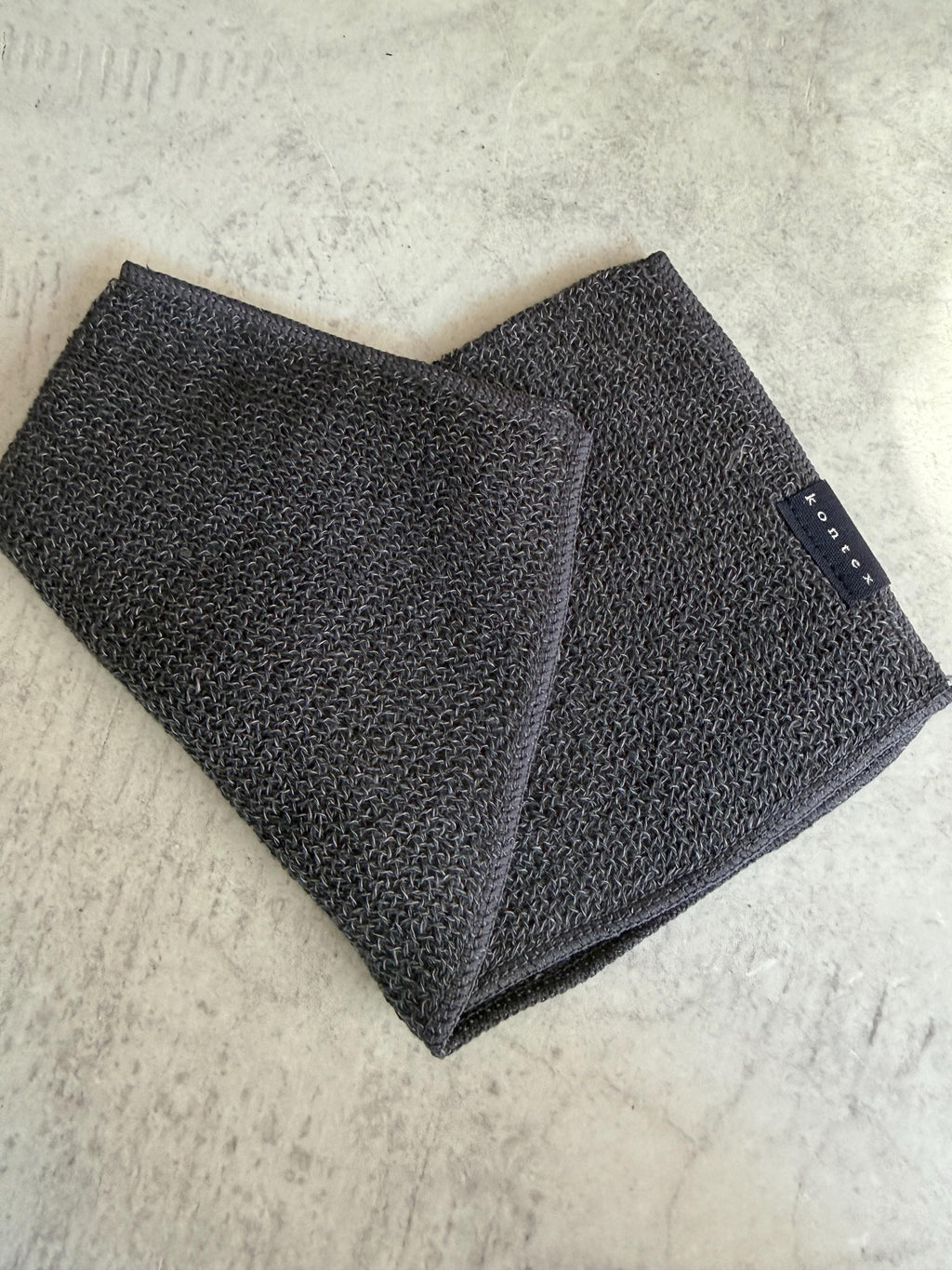 LANA 100% Cotton Handkerchief | Made in Japan, Reusable Pocket Square (23 x 23 cm)