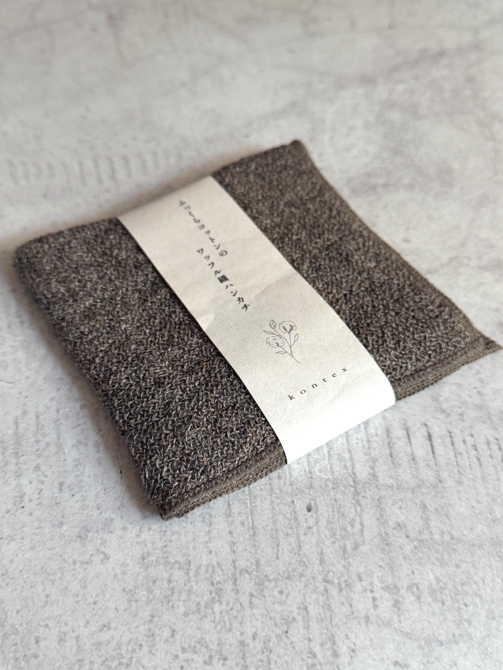 LANA 100% Cotton Handkerchief | Made in Japan, Reusable Pocket Square (23 x 23 cm)