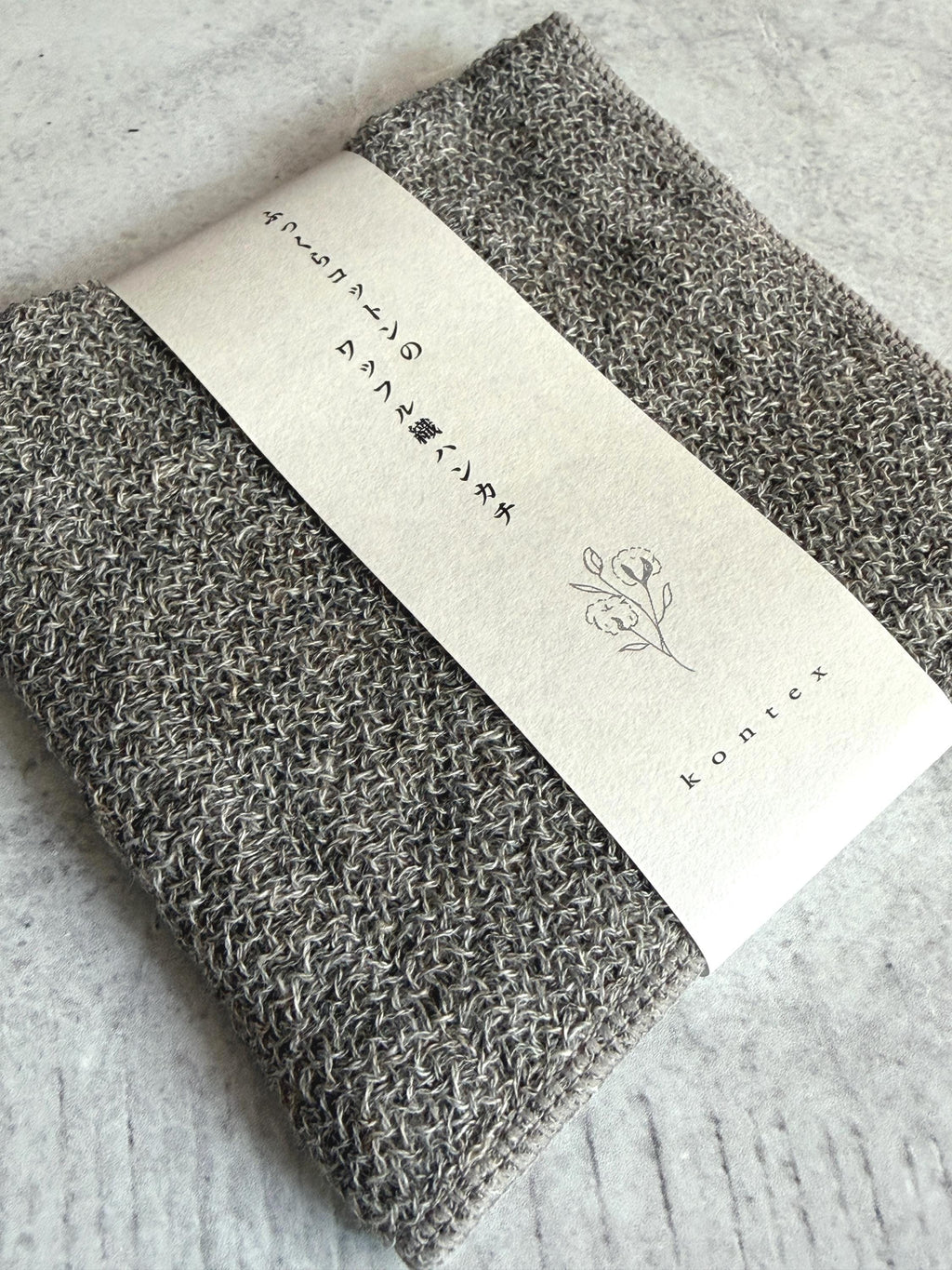 LANA 100% Cotton Handkerchief | Made in Japan, Reusable Pocket Square (23 x 23 cm)