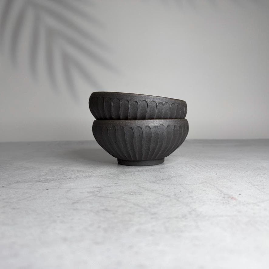 Handmade Shigaraki Soukagami Bowl | Authentic Shigaraki Ware | Rustic Stoneware | Made in Japan | Artisan Pottery