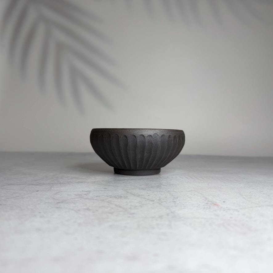 Handmade Shigaraki Soukagami Bowl | Authentic Shigaraki Ware | Rustic Stoneware | Made in Japan | Artisan Pottery