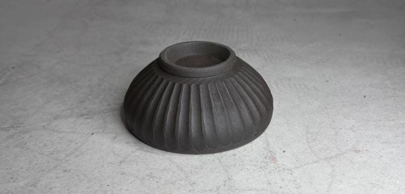 Handmade Shigaraki Soukagami Bowl | Authentic Shigaraki Ware | Rustic Stoneware | Made in Japan | Artisan Pottery
