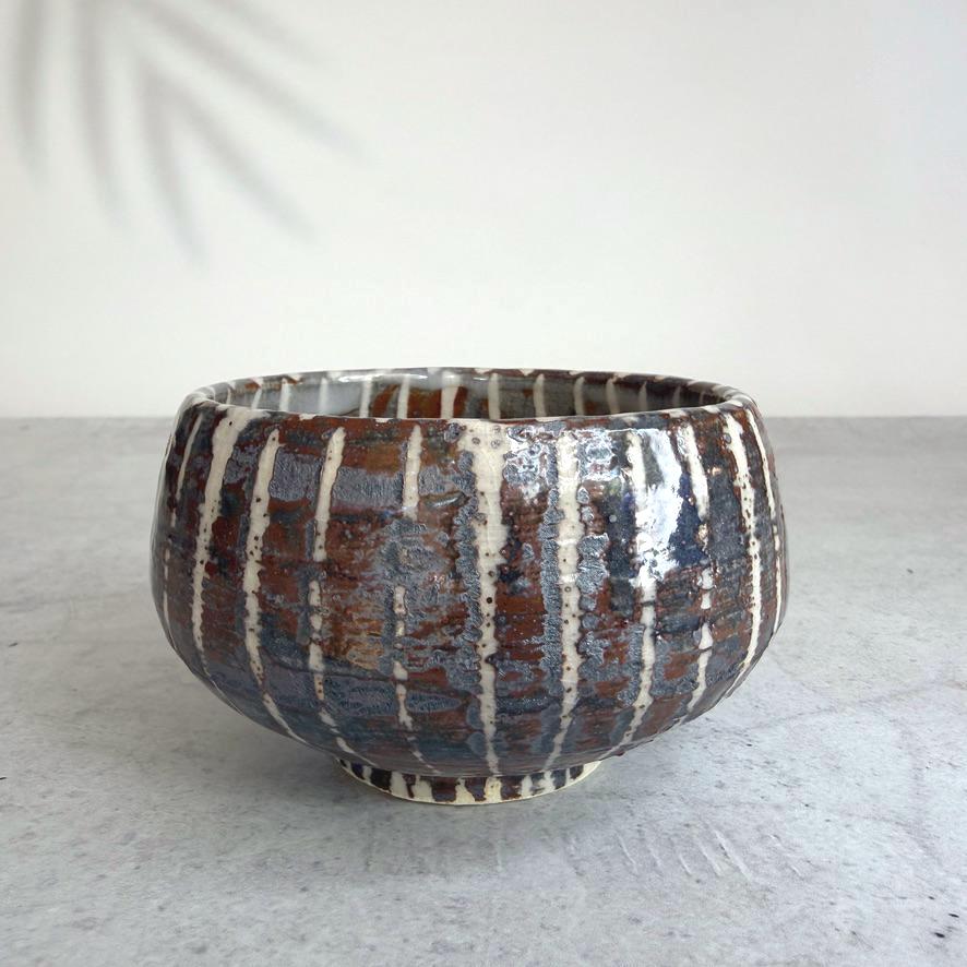 Minoyaki Rusty Jyukusa Japanese Tea Cup | Rustic Mino Ware | Handmade-Style Japanese Pottery Teacup