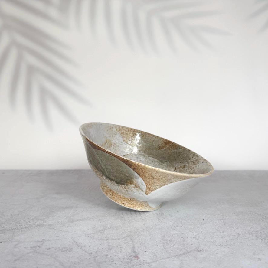 Minoyaki Japanese Ramen Bowl | Mino Ware Pottery | Made in Japan