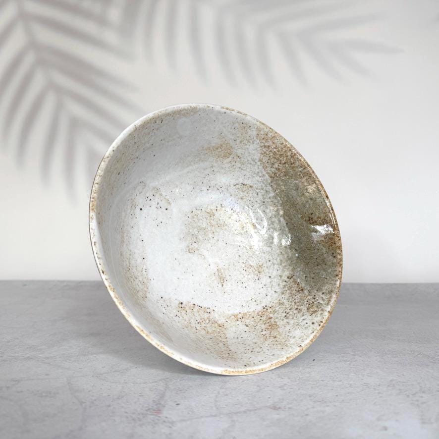 Minoyaki Japanese Ramen Bowl | Mino Ware Pottery | Made in Japan