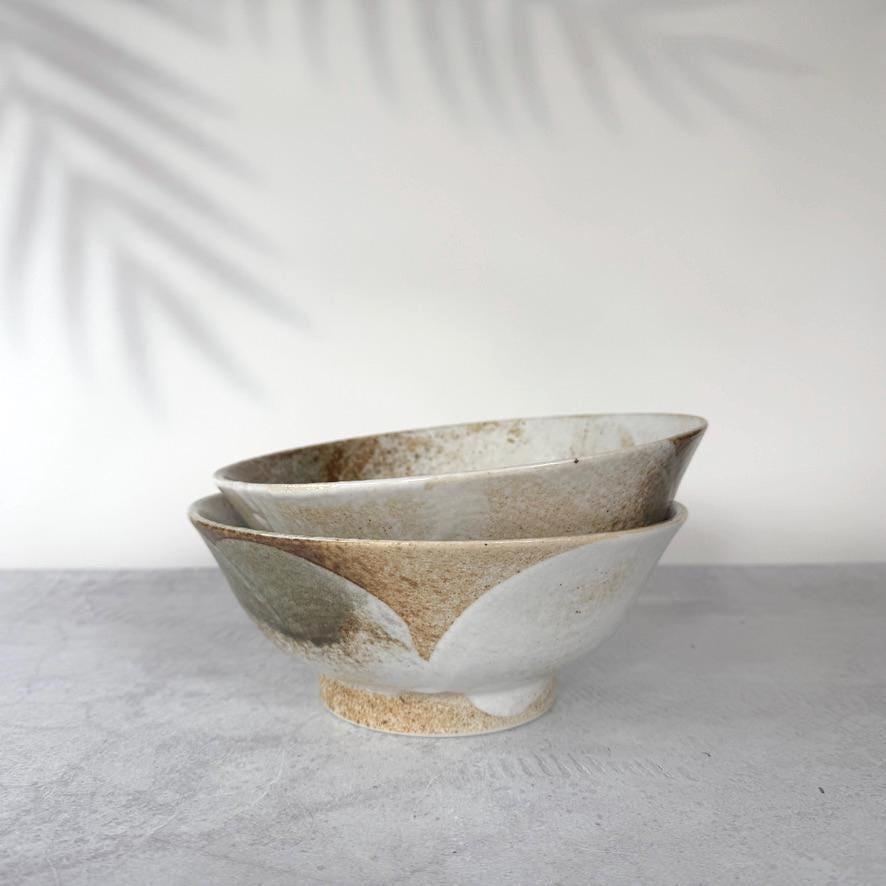 Minoyaki Japanese Ramen Bowl | Mino Ware Pottery | Made in Japan