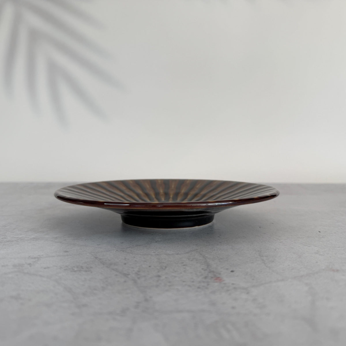 Mino Ware Fuokasu Ame Wan Niju Plate  Japanese Ceramic Serving Plate, Sushi Plate, Appetizer Dish, Made in Japan