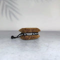Tawashi Obi Black Brush | Japanese Palm Fiber Scrubber | Traditional Kitchen Cleaning Tool | Made in Japan