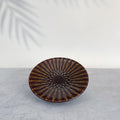 Mino Ware Fuokasu Ame Wan Niju Plate  Japanese Ceramic Serving Plate, Sushi Plate, Appetizer Dish, Made in Japan