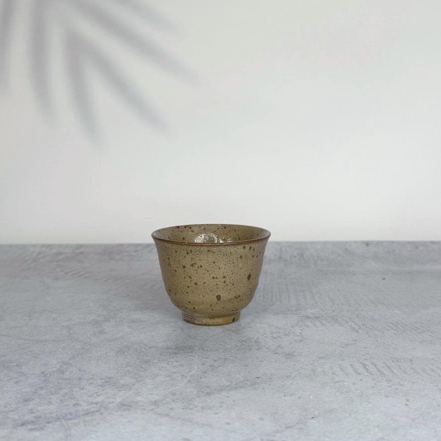 Minoyaki Nagareun Kairagi Sencha Cup | Japanese Yunomi Tea Cup | Mino Ware Pottery | Made in Japan