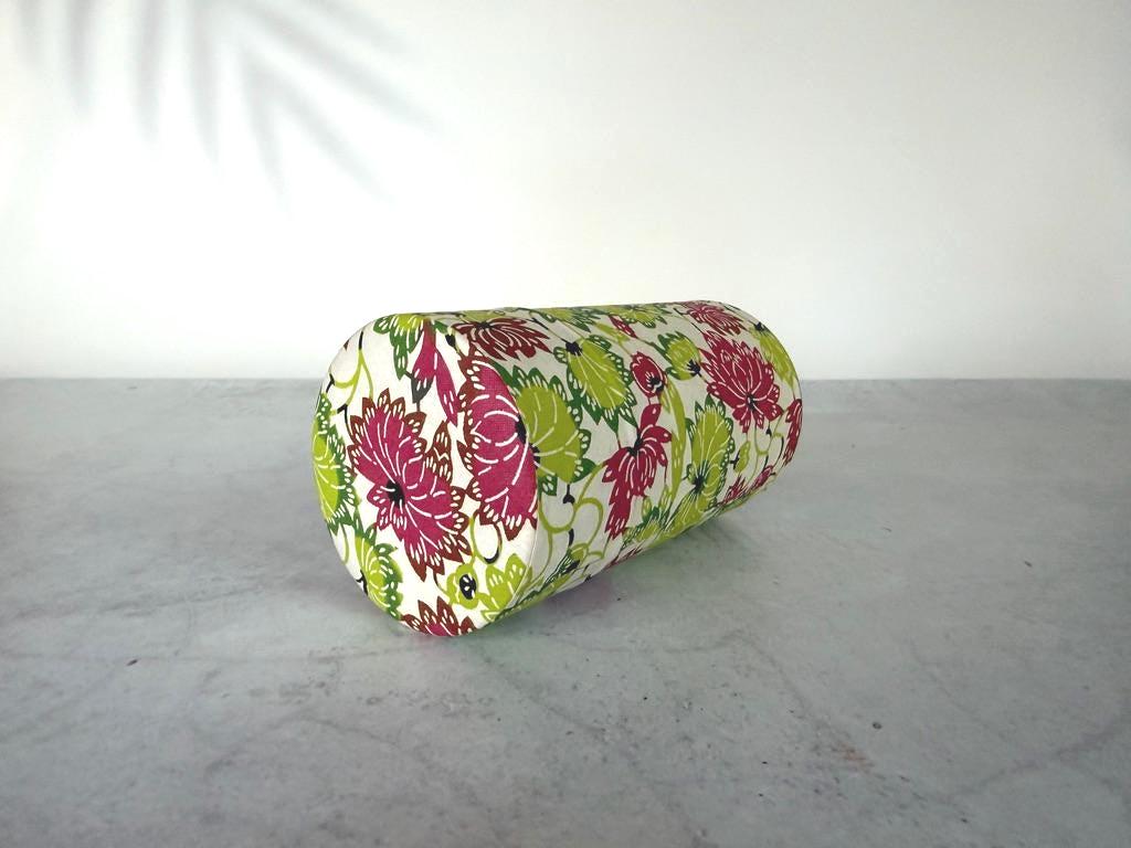 Japanese Washi Tea Canister 200g | Summer Flowers Tin | Japanese Storage Caddy | Made in Japan