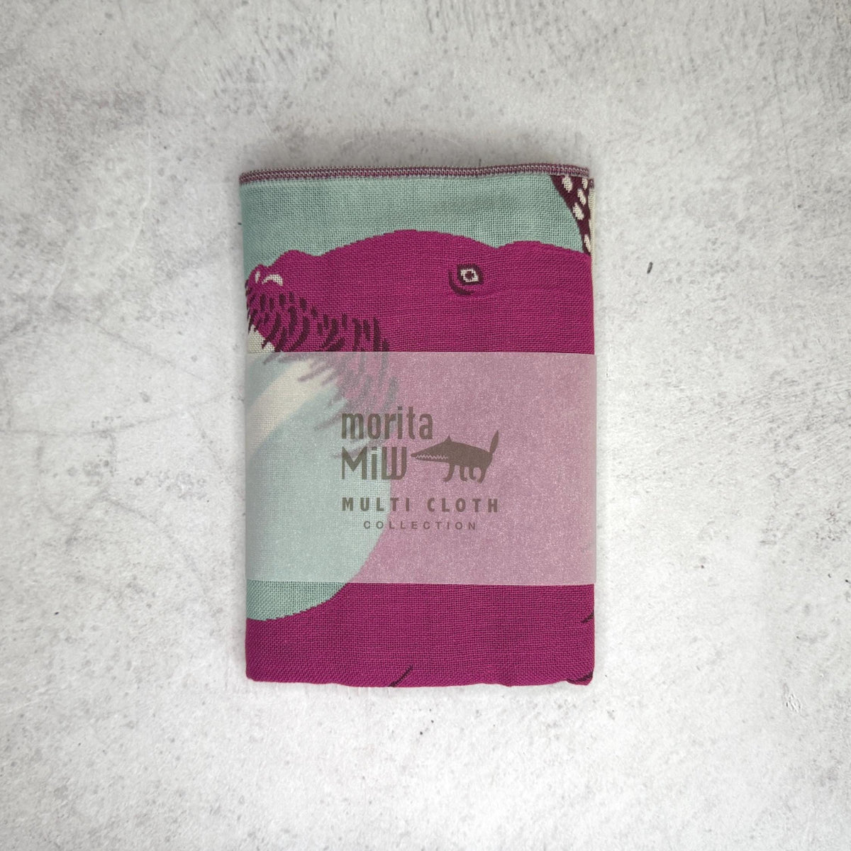 moritaMiW × Kusubashi Monori 4-Ply Gauze Cotton Towel | Japanese Multi-Use Cloth (53x53cm)
