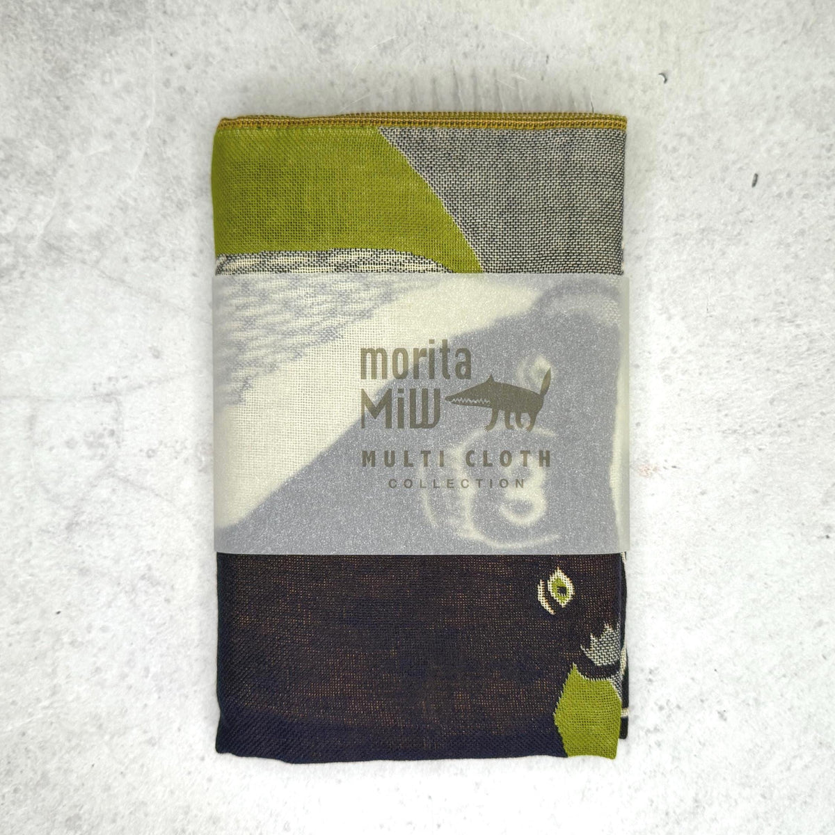moritaMiW × Kusubashi Monori 4-Ply Gauze Cotton Towel | Japanese Multi-Use Cloth (53x53cm)