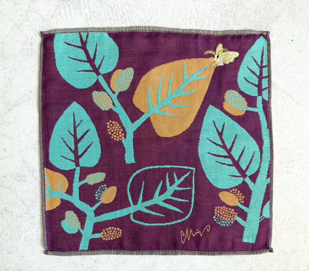 moritaMiW Gauze Handkerchief 25cm | Japanese Cotton Handkerchief | 100% Cotton Gauze Towel
