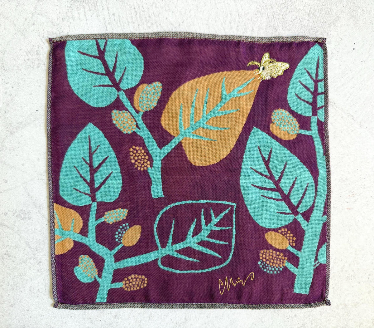 moritaMiW Gauze Handkerchief 25cm | Japanese Cotton Handkerchief | 100% Cotton Gauze Towel